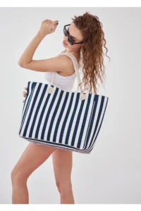 MENUSE ÇANTA Women Beach Bag (Zippered) - Image 4