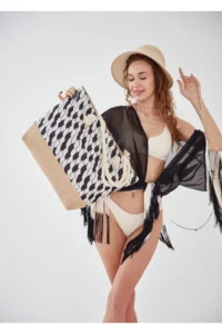 MENUSE ÇANTA Women Beach Bag - Image 3