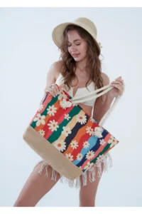 MENUSE ÇANTA Women Beach Bag - Image 2