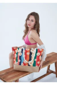 MENUSE ÇANTA Women Beach Bag - Image 3