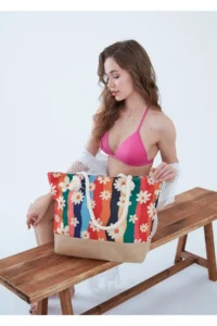 MENUSE ÇANTA Women Beach Bag - Image 4