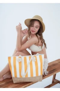 MENUSE ÇANTA Women Beach Bag - Image 3