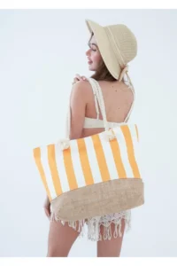 MENUSE ÇANTA Women Beach Bag - Image 5