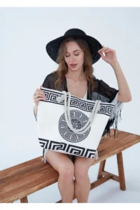 MENUSE ÇANTA Women Beach Bag - Image 3