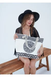 MENUSE ÇANTA Women Beach Bag - Image 4