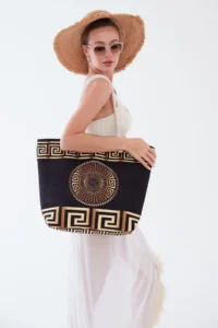 MENUSE ÇANTA Women Beach Bag Multicolored - Image 3