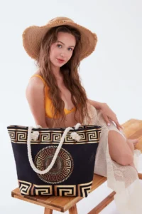 MENUSE ÇANTA Women Beach Bag Multicolored - Image 4