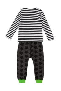 MSHB&G Pirate Head Striped Boy's Winter T-shirt Trousers Set - Image 4