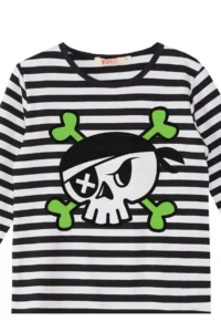 MSHB&G Pirate Head Striped Boy's Winter T-shirt Trousers Set - Image 8