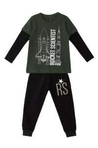 MSHB&G RS Boys' Winter Tshirt Pants Set - Image 3