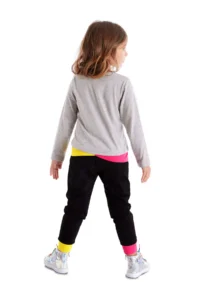 MSHB&G Roller Star Girl's Winter T-shirt Trousers Set - Image 2