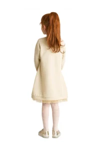 MSHB&G Cat Dream Cat Gold Dore Stringed Shiny Girl's Dress - Image 2