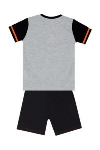 MSHB&G Thunder Changing Sequined Sequined Boys T-shirt Shorts Set - Image 4