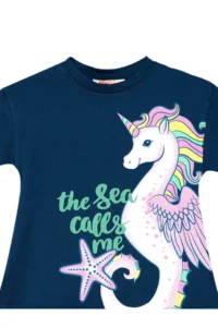 MSHB&G Seahorse Unicorn Girls' Tunic Leggings Set - Image 8