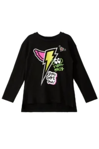 MSHB&G Winged Lightning Girls' T-Shirt Tunic Leggings Set - Image 5