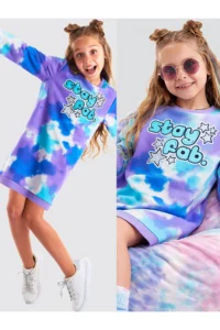MSHB&G Fab.Batik Colorful Girls' Dress