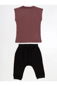 MSHB&G Monster Shark Boys' T-Shirt Capri Shorts Set - Image 4