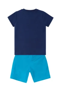 MSHB&G Alfabe Boys' Summer Rahat T-Shirt Shorts Set - Image 4