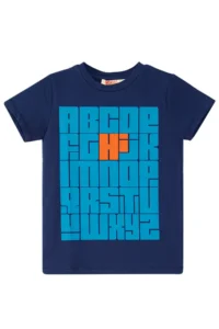 MSHB&G Alfabe Boys' Summer Rahat T-Shirt Shorts Set - Image 5