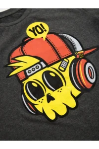 MSHB&G Yo Boys' T-Shirt Shorts Leggings Set - Image 5
