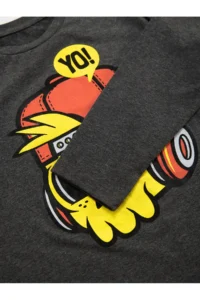 MSHB&G Yo Boys' T-Shirt Shorts Leggings Set - Image 6