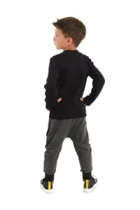 MSHB&G Super Hero Boy's Winter T-shirt Trousers Set - Image 2