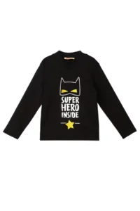 MSHB&G Super Hero Boy's Winter T-shirt Trousers Set - Image 5