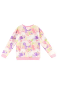 MSHB&G Unicorn Batik Patterned Kangaroo Pocket Girl's Tracksuit Set - Image 6