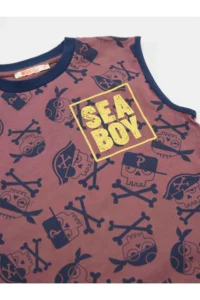MSHB&G Sea T-Shirt Boys' T-Shirt Capri Shorts Set - Image 6