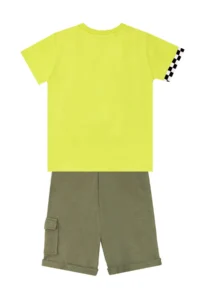 MSHB&G Motorcycle Tour Boy's Summer T-Shirt Shorts Set - Image 4