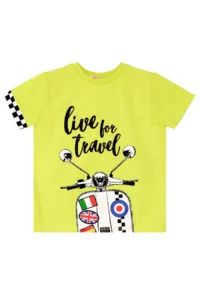 MSHB&G Motorcycle Tour Boy's Summer T-Shirt Shorts Set - Image 5
