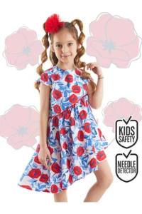 MSHB&G Gelincik Girls' Asymmetric Cut Summer Dress