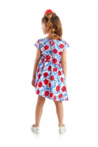 MSHB&G Gelincik Girls' Asymmetric Cut Summer Dress - Image 2