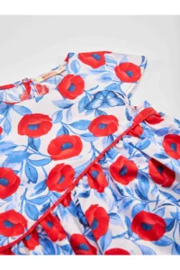 MSHB&G Gelincik Girls' Asymmetric Cut Summer Dress - Image 5