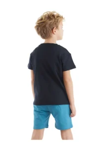 MSHB&G Gezegenler Boys' Summer T-Shirt Shorts Set - Image 2