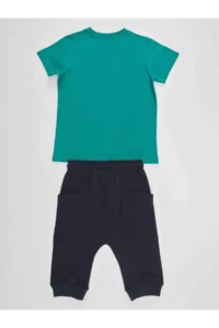 MSHB&G Yellow Digger Boys' T-Shirt Capri Shorts Set - Image 4