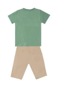 MSHB&G Safari Boy Summer T-shirt Gabardine Shorts Set - Image 4