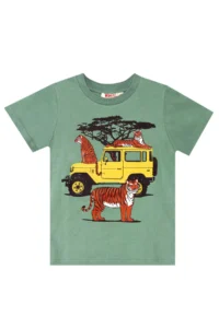 MSHB&G Safari Boy Summer T-shirt Gabardine Shorts Set - Image 5