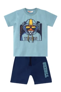 MSHB&G Tigers Boys' Summer T-Shirt Shorts Set - Image 3