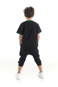 MSHB&G Finish Boys' T-Shirt Capri Shorts Set - Image 2