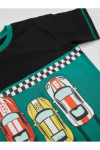 MSHB&G Finish Boys' T-Shirt Capri Shorts Set - Image 5