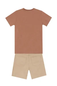 MSHB&G Car Boys' T-Shirt Gabardine Shorts Set - Image 4