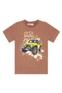 MSHB&G Car Boys' T-Shirt Gabardine Shorts Set - Image 5