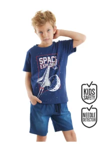 MSHB&G Space Boys' T-Shirt DENIM Shorts Set