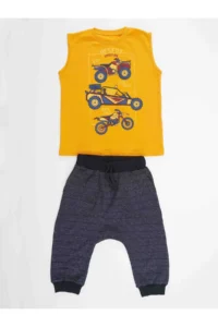 MSHB&G Motocross Boys' T-Shirt Capri Shorts Set - Image 3