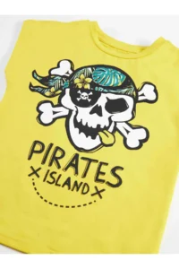 MSHB&G Hawaii Boys' T-Shirt Shorts Bandana Set - Image 5