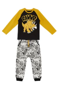 MSHB&G Rawr Boys' T-Shirt Sweatpants Set - Image 3