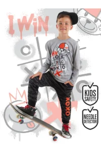 MSHB&G I Win Boys' T-Shirt Sweatpants Set
