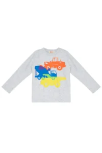 MSHB&G Construction Vehicles Boys T-shirt Sweatpants Set - Image 5