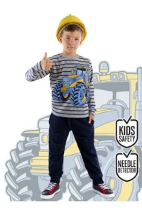 MSHB&G Tractor Boys' T-Shirt Sweatpants Set